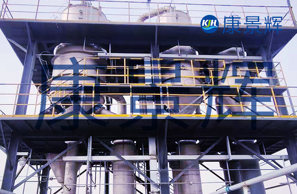 處理量5噸的雜鹽雙效蒸發器
